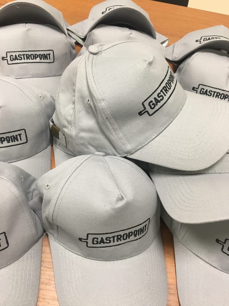 Серые бейсболки Gastropoint